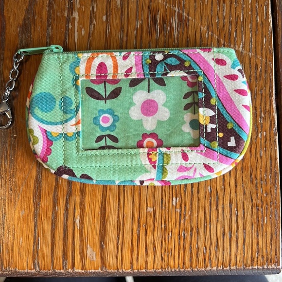 Vera Bradley Coin Pouch, ID Credit Card Wallet - Picture 2 of 2